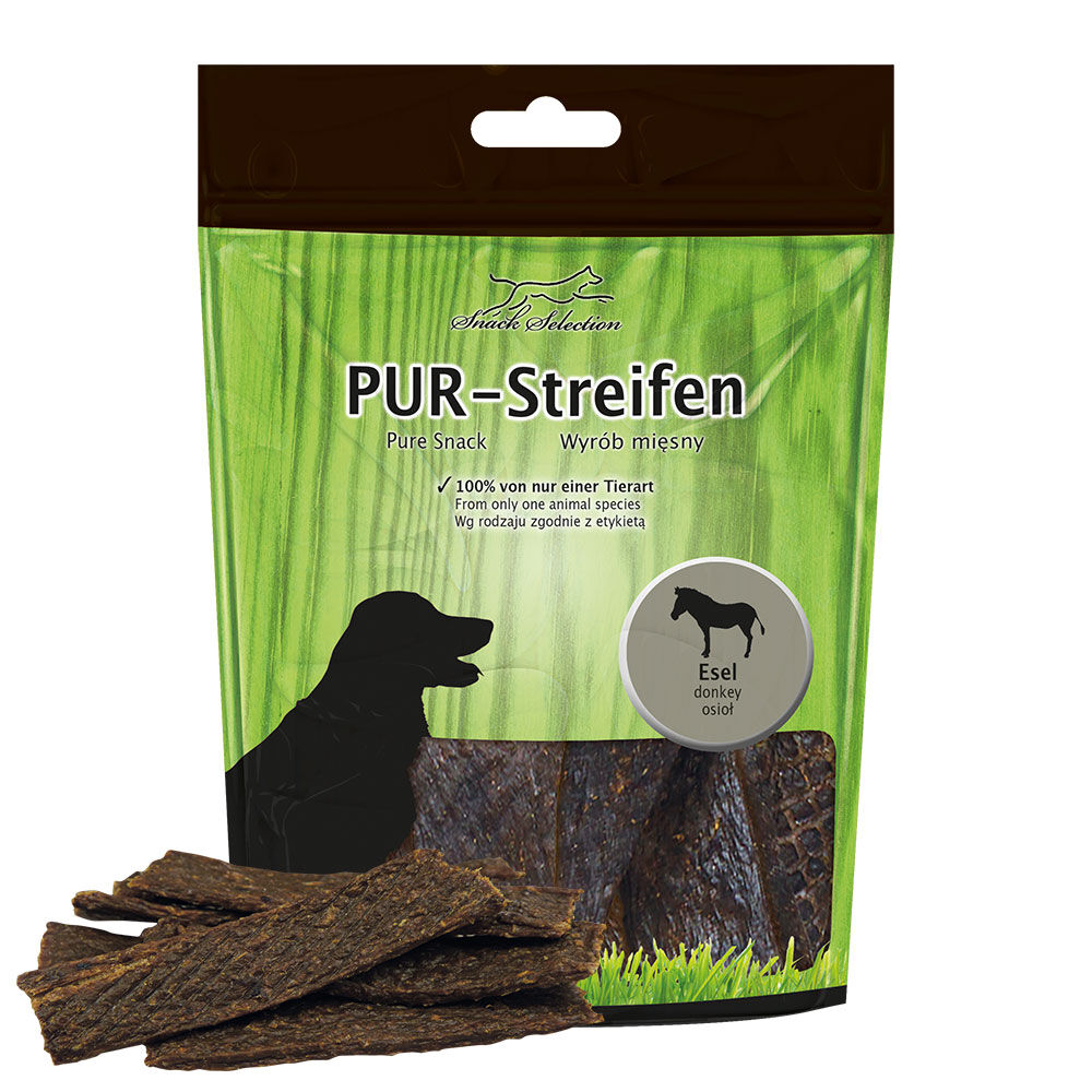 PUR-Streifen Esel, 12 x 100g