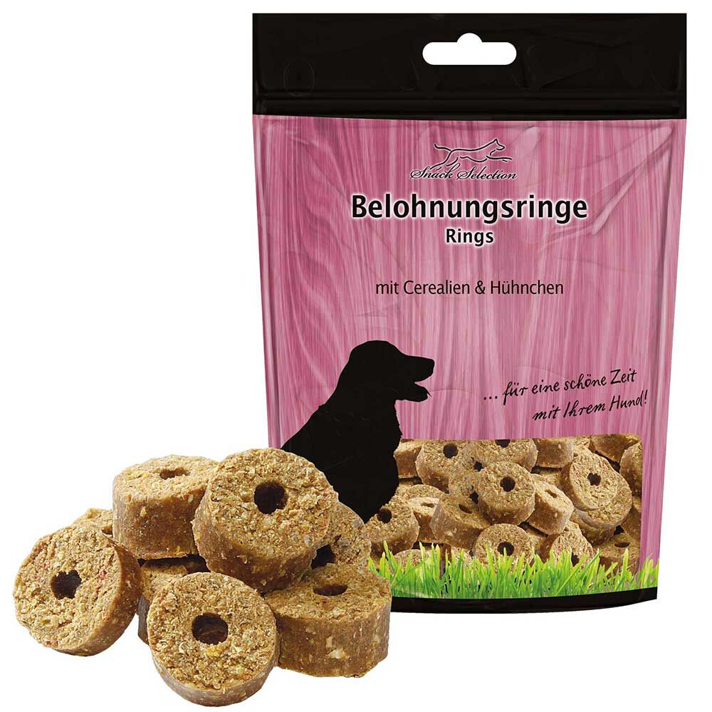 Belohnungsringe mit Cerealien & Hühnchen, 12 x 500g