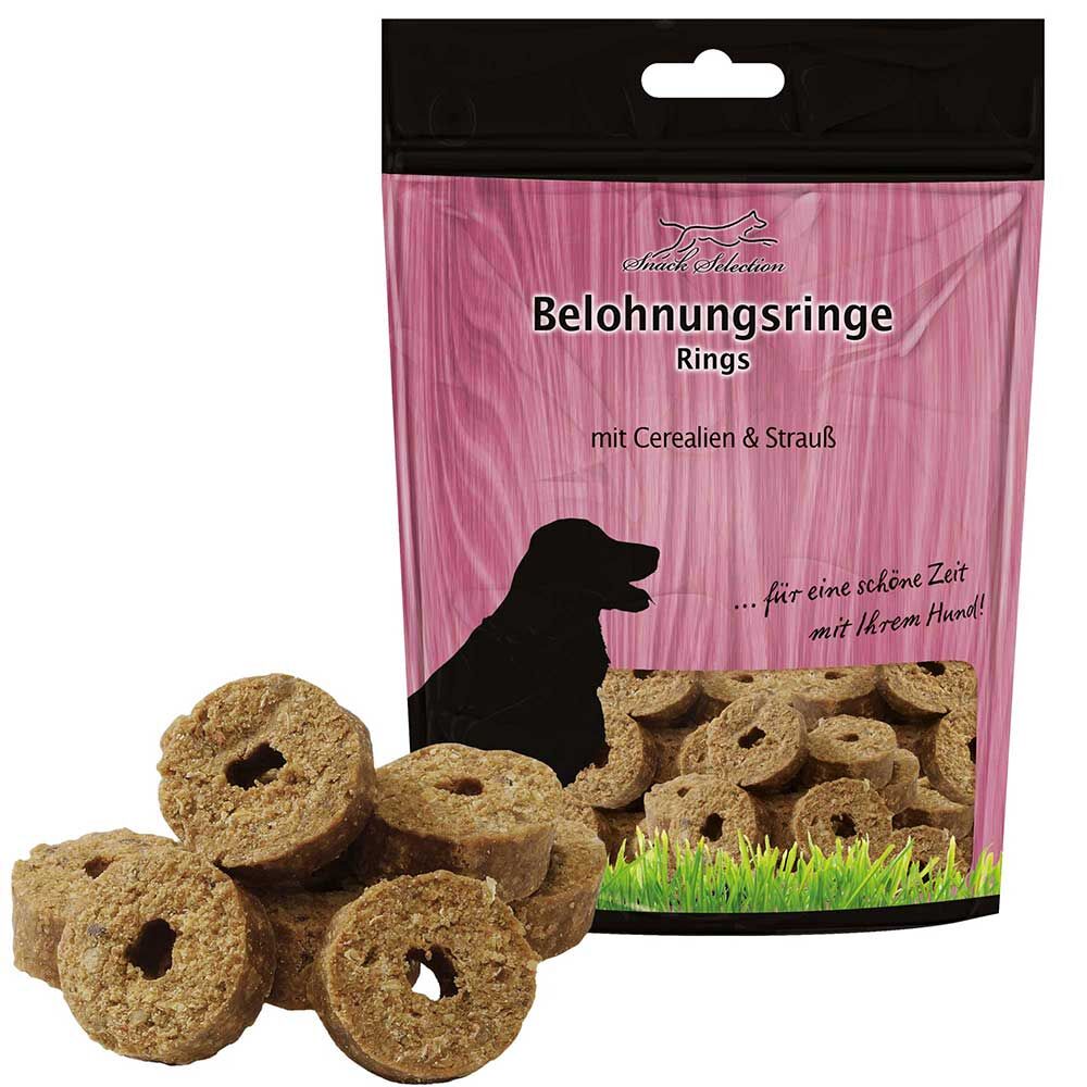 Belohnungsringe mit Cerealien & Strauß, 12 x 500g