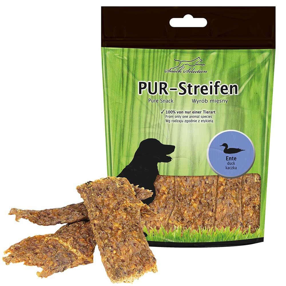 PUR-Streifen Ente, 12 x 100g