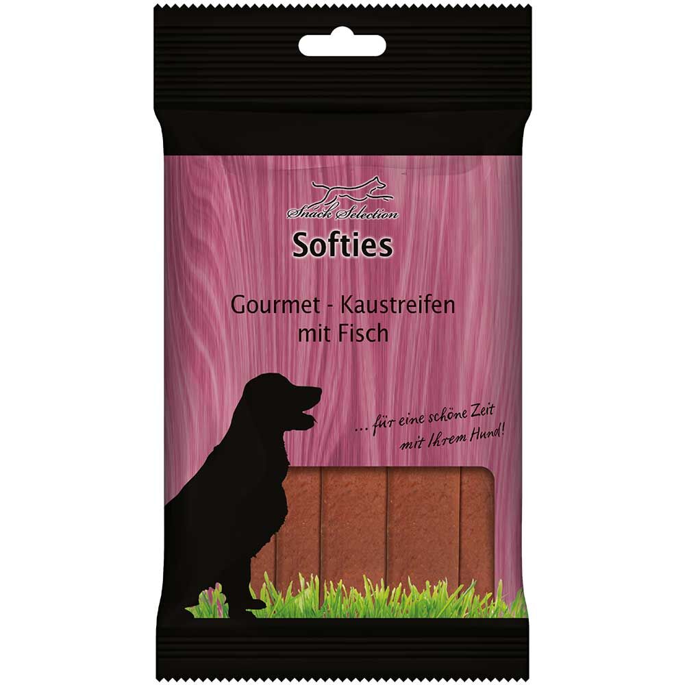 Softies - Gourmet-Kaustreifen mit Fisch, 12 x 200g