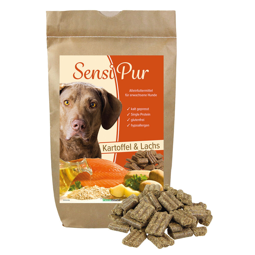 SensiPur Kartoffel & Lachs, kaltgepresst, 3 x 1,5 kg